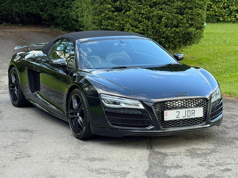 Audi R8 5.2 Fsi V10 Spyder S Tronic Quattro Euro 5 Black #5