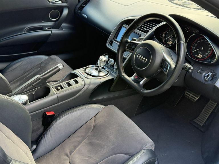Audi R8 5.2 Fsi V10 Spyder S Tronic Quattro Euro 5 Black #2