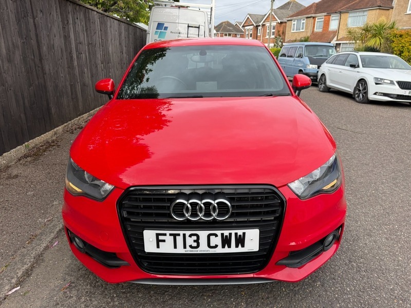 Audi A1 Sportback Tfsi S Line FT13CWW Red #5