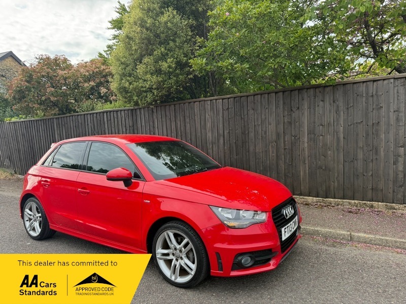 Audi A1 Sportback Tfsi S Line Red