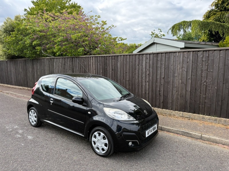 Peugeot 107 Active Black #3
