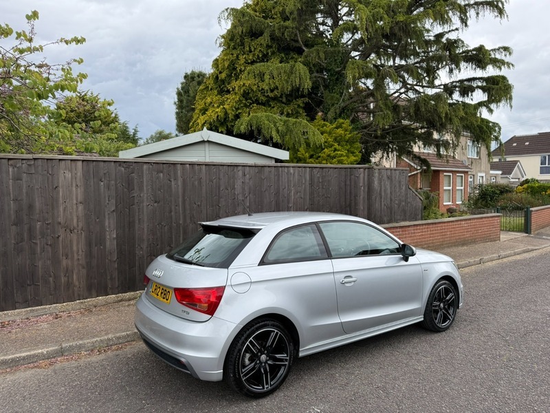 Audi A1 Tfsi S Line Silver #3