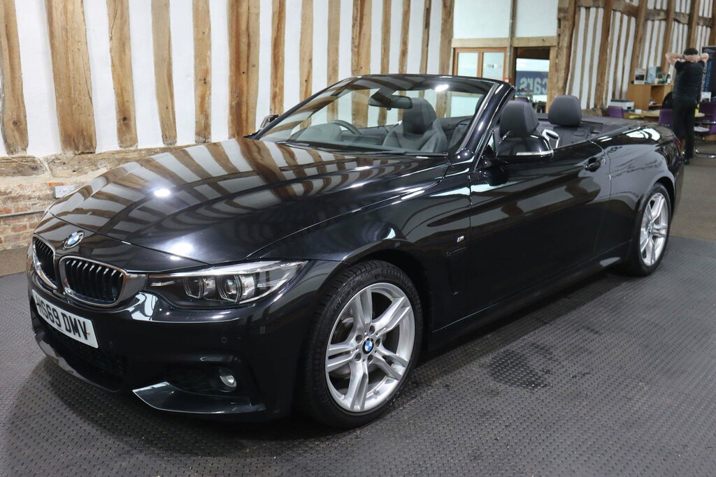 BMW 4 Series 2.0 420D M Sport Euro 6 S S Black #3