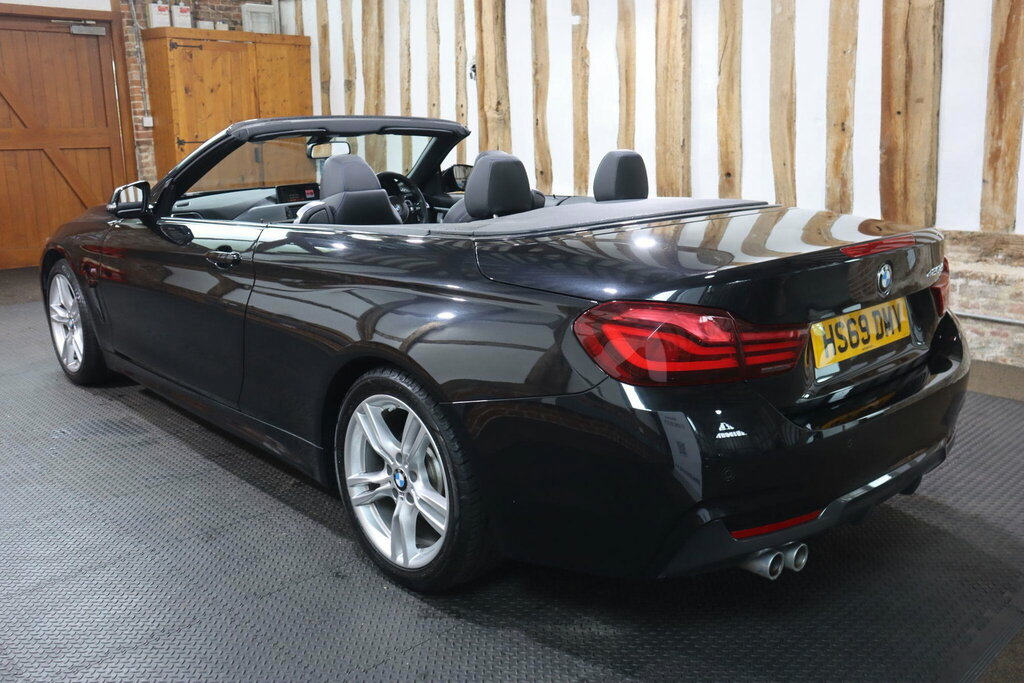 BMW 4 Series 2.0 420D M Sport Euro 6 S S Black #4