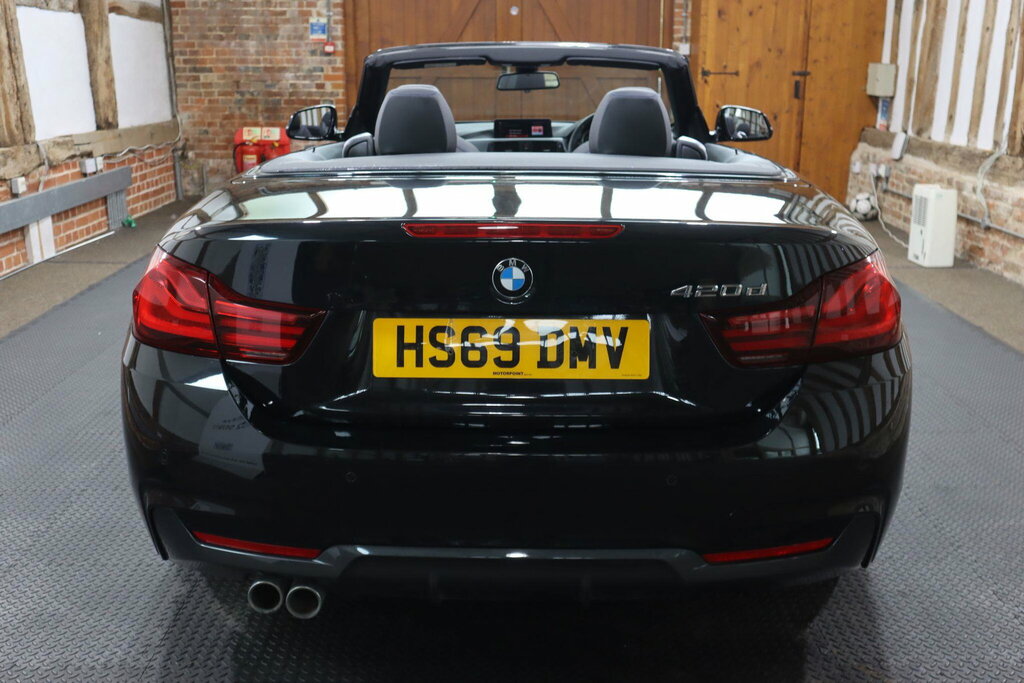 BMW 4 Series 2.0 420D M Sport Euro 6 S S Black #5