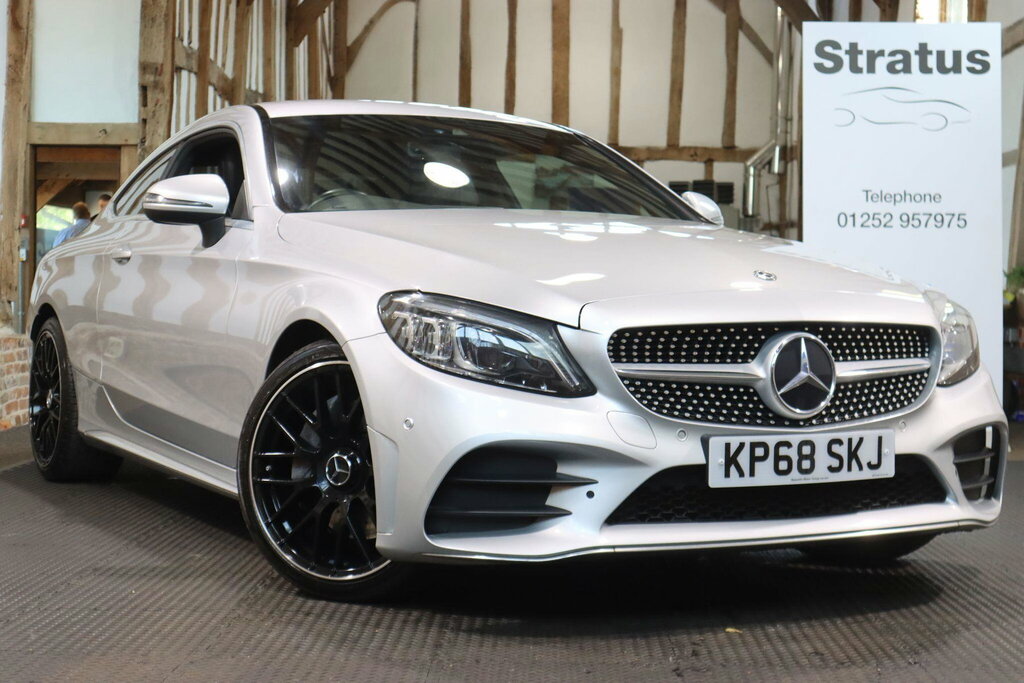 Mercedes-Benz C Class 2.0 C300d Amg Line Premium G-tronic Euro 6 S S Silver