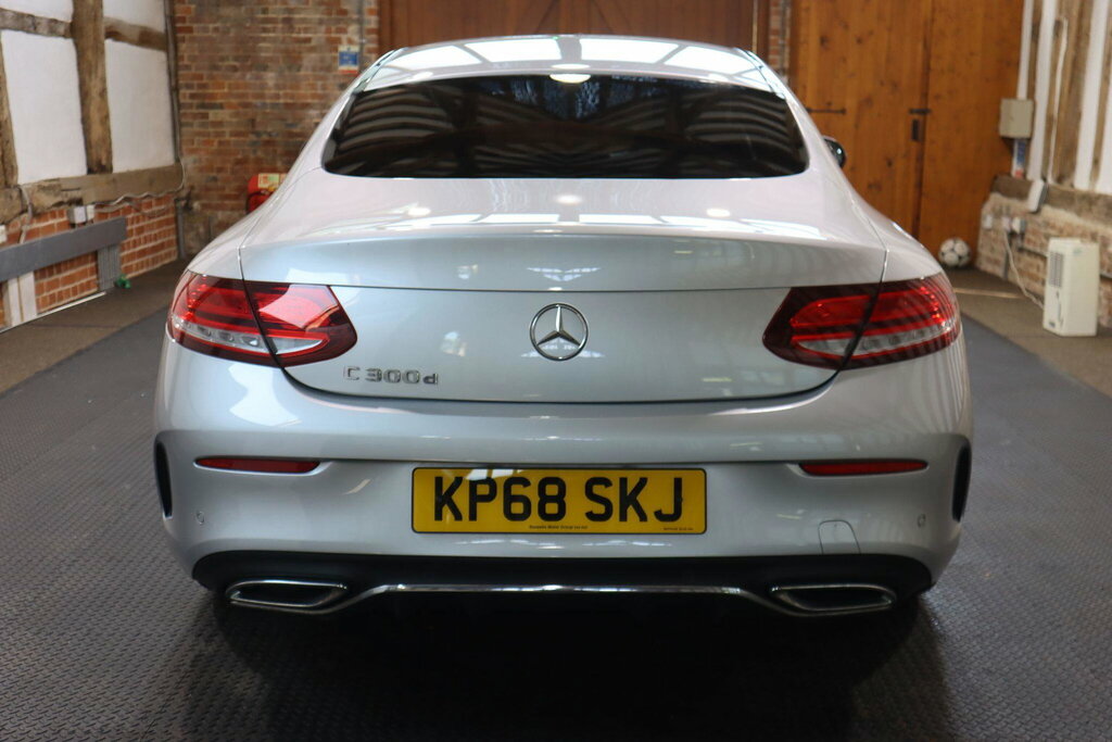 Mercedes-Benz C Class 2.0 C300d Amg Line Premium G-tronic Euro 6 S S KP68SKJ Silver #5
