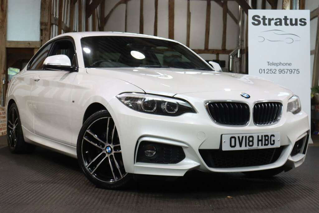BMW 2 Series 2.0 218D M Sport Euro 6 S S White
