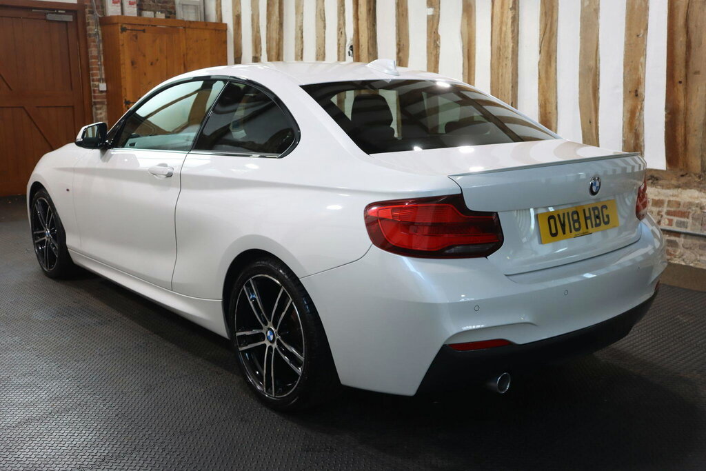 BMW 2 Series 2.0 218D M Sport Euro 6 S S OV18HBG White #4