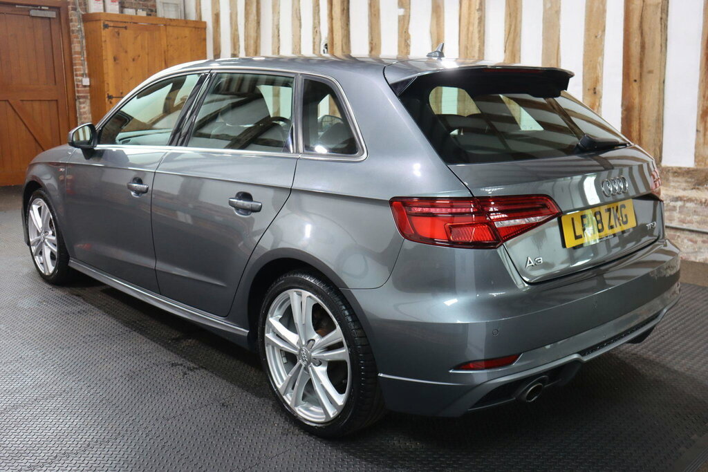 Audi A3 1.0 Tfsi S Line Sportback Euro 6 S S Grey #4