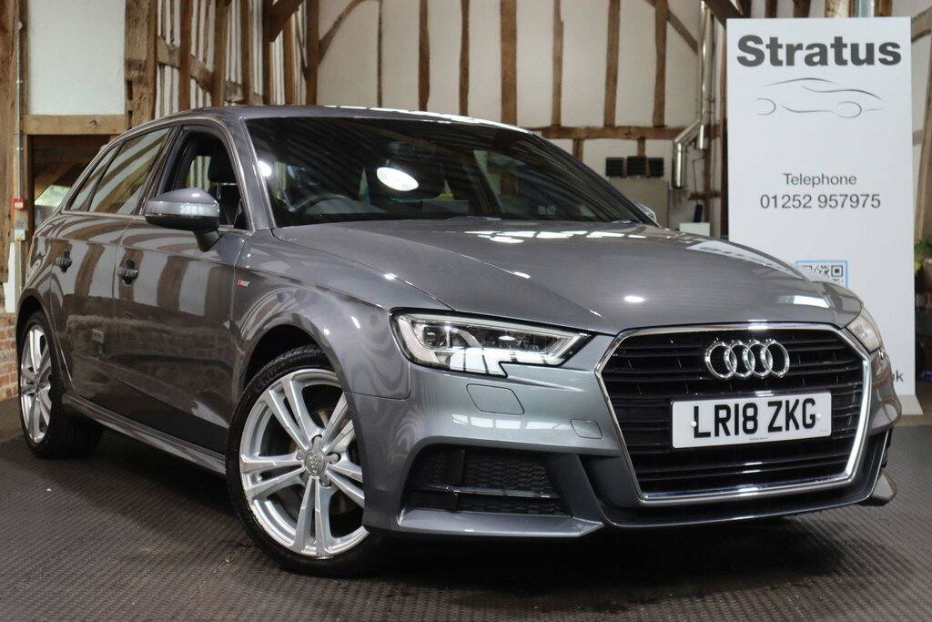 Audi A3 1.0 Tfsi S Line Sportback Euro 6 S S Grey