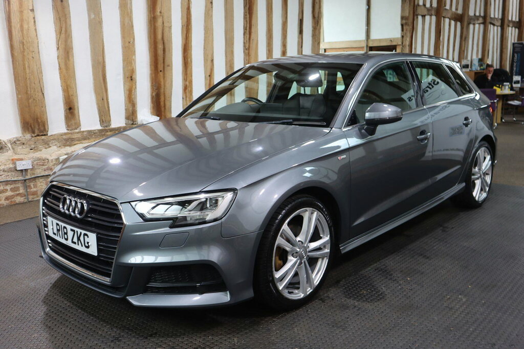 Audi A3 1.0 Tfsi S Line Sportback Euro 6 S S Grey #3