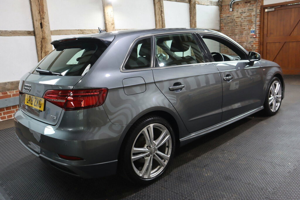 Audi A3 1.0 Tfsi S Line Sportback Euro 6 S S Grey #6