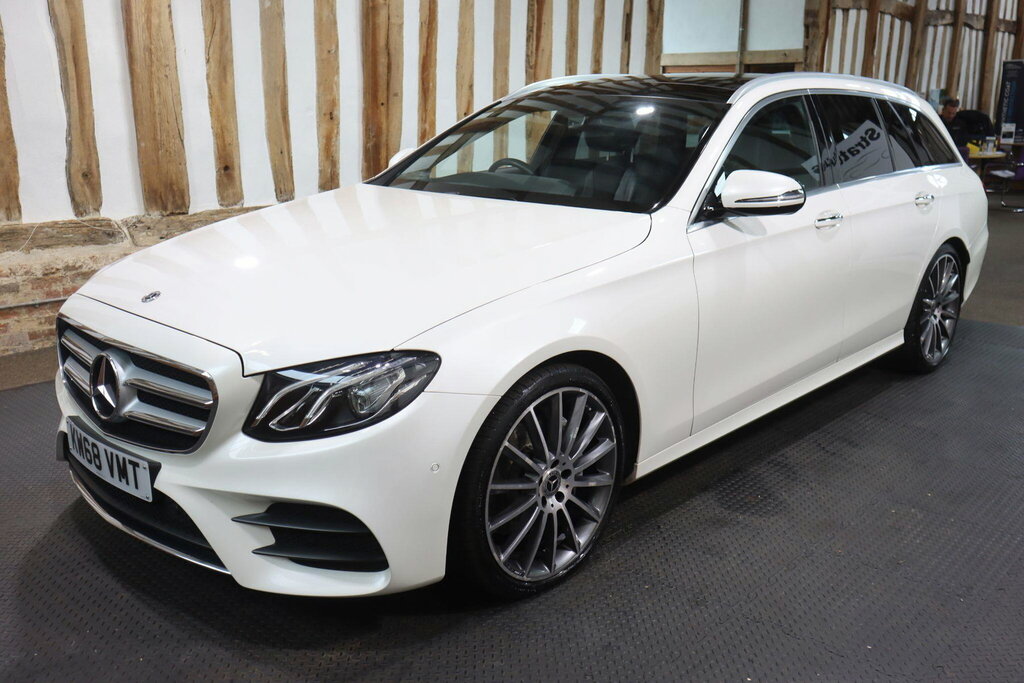 Mercedes-Benz E Class 2.0 E220d Amg Line Premium G-tronic Euro 6 S S KW68VMT White #3