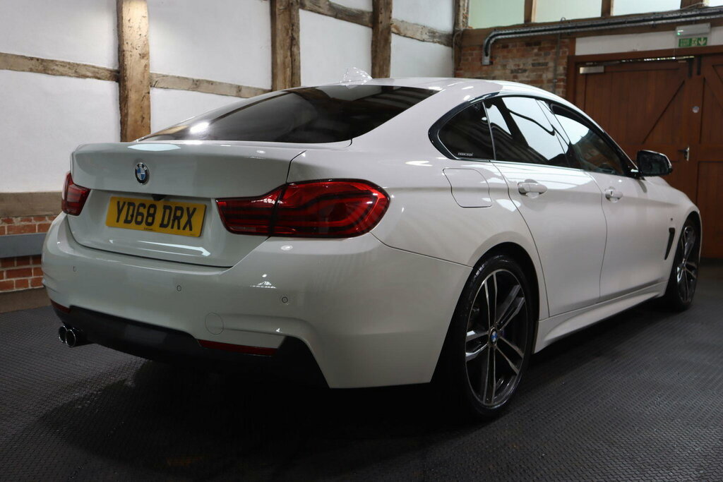 BMW 4 Series Gran Coupe 2.0 420D M Sport Euro 6 S S White #6
