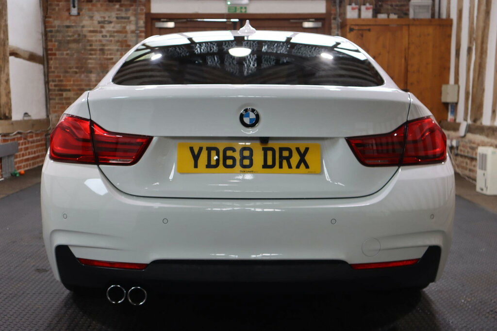 BMW 4 Series Gran Coupe 2.0 420D M Sport Euro 6 S S White #5