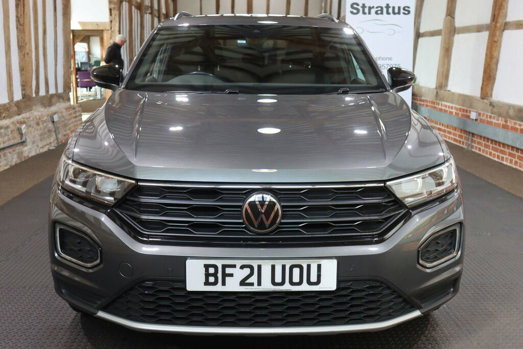 Volkswagen T-Roc 1.0 Tsi Black Edition Euro 6 S S BF21UOU Grey #2