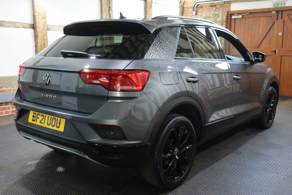 Volkswagen T-Roc 1.0 Tsi Black Edition Euro 6 S S BF21UOU Grey #6