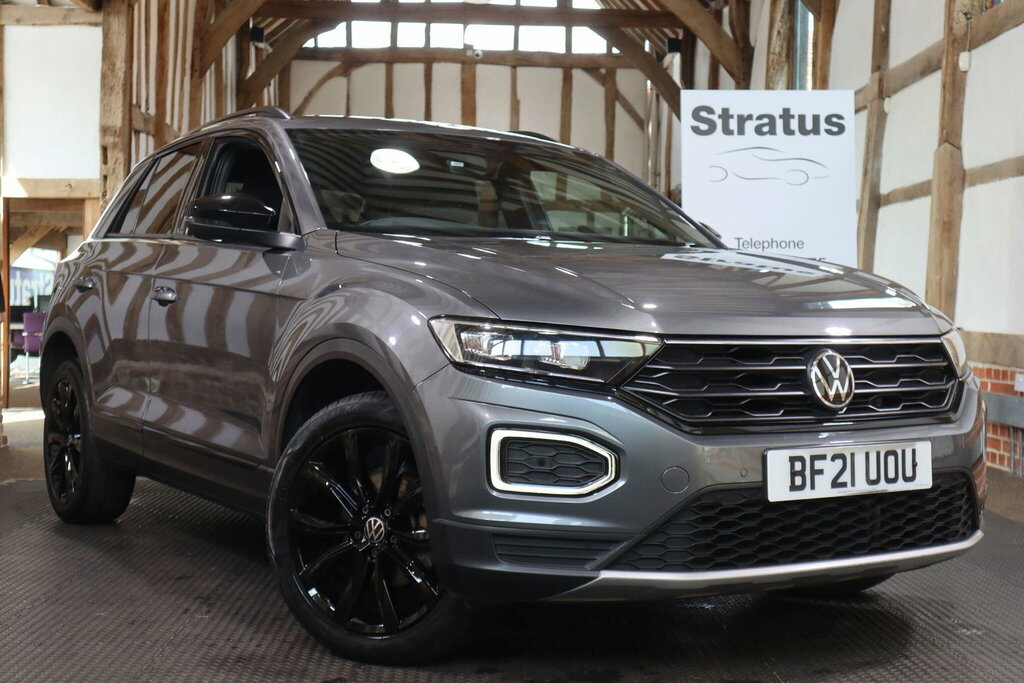 Volkswagen T-Roc 1.0 Tsi Black Edition Euro 6 S S Grey