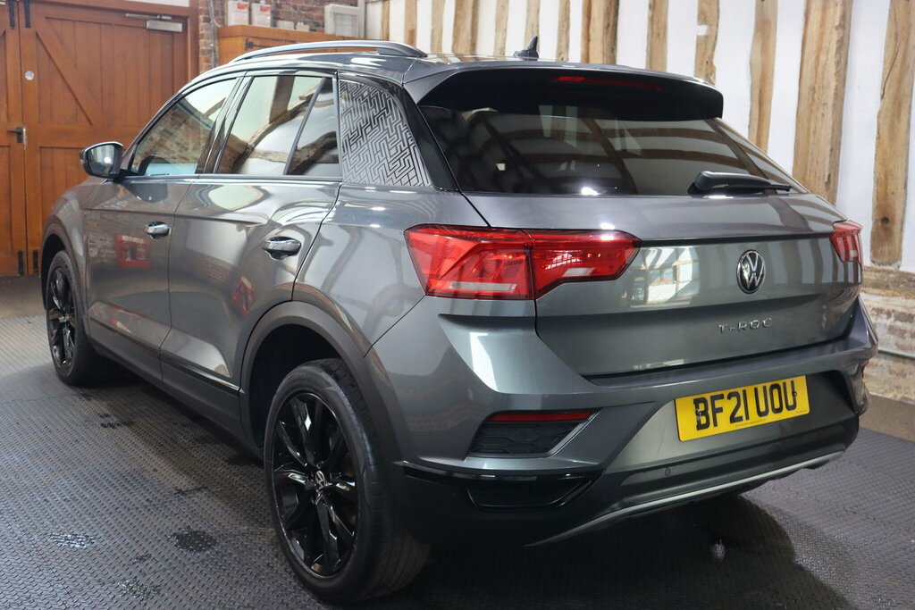 Volkswagen T-Roc 1.0 Tsi Black Edition Euro 6 S S BF21UOU Grey #4