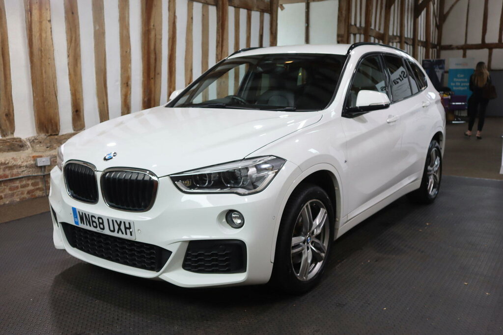 BMW X1 2.0 18D M Sport Sdrive Euro 6 S S WN68UXH White #3
