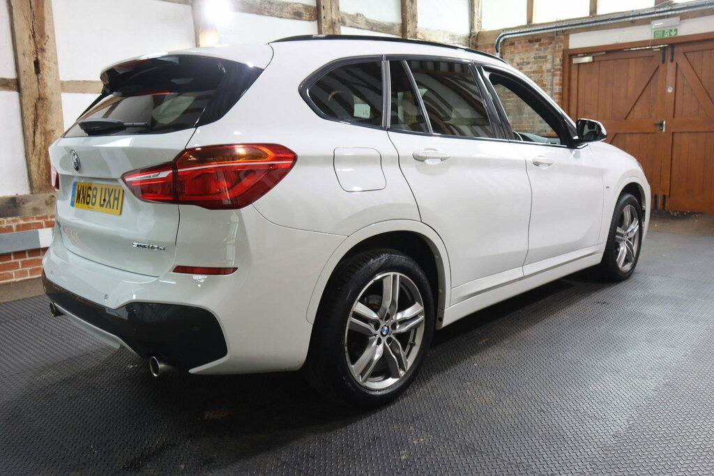 BMW X1 2.0 18D M Sport Sdrive Euro 6 S S WN68UXH White #6