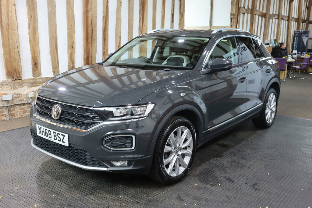 Volkswagen T-Roc 1.6 Tdi Sel Euro 6 S S NH68BSZ Grey #3