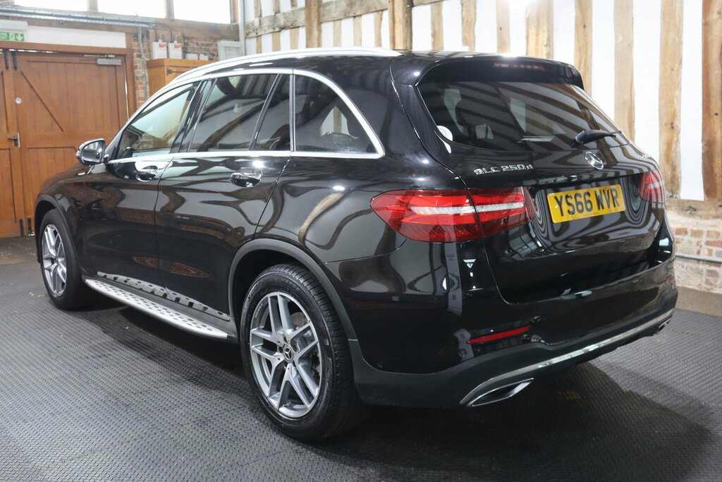 Mercedes-Benz GLC Class 2.1 Glc250d Amg Line Premium G-tronic 4Matic Eur YS66WVR Black #4