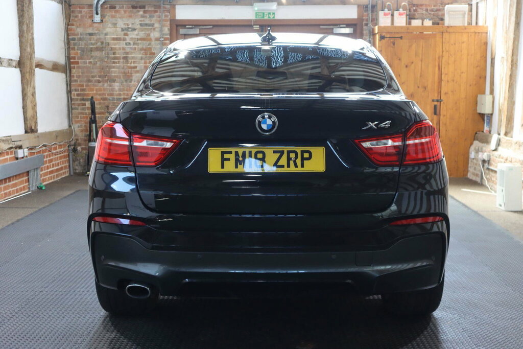 BMW X4 2.0 20D M Sport Xdrive Euro 6 S S FM18ZRP Black #5