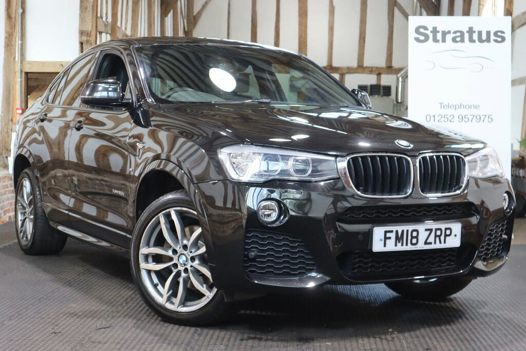 BMW X4 2.0 20D M Sport Xdrive Euro 6 S S Black