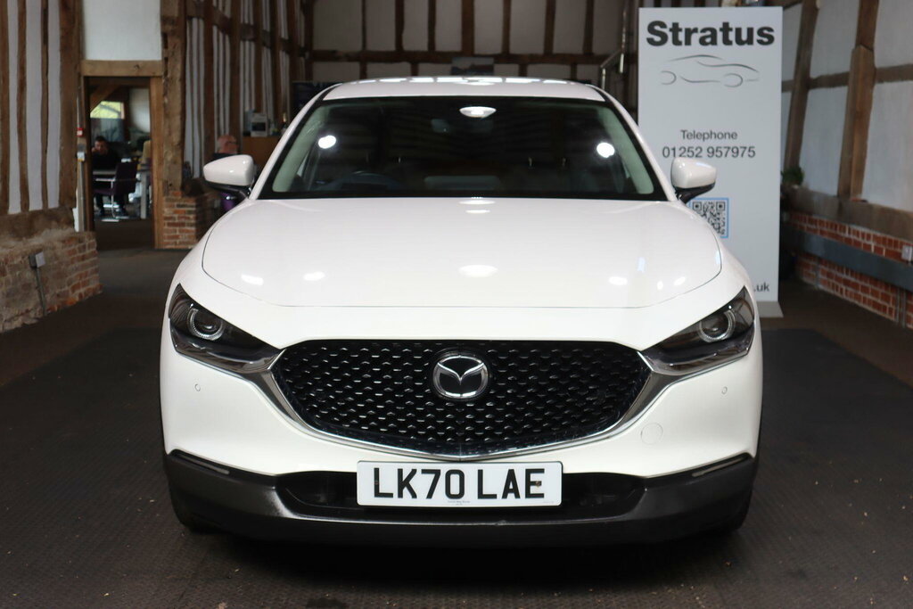 Mazda CX-30 2.0 Skyactiv-g Mhev Sport Lux Euro 6 S S White #2