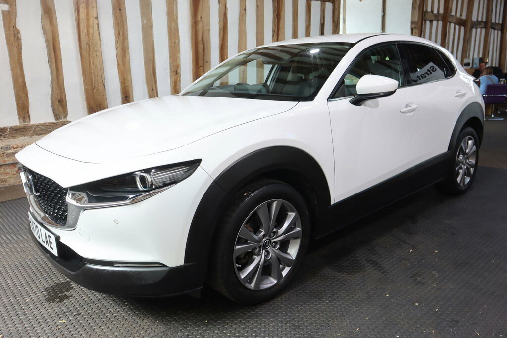 Mazda CX-30 2.0 Skyactiv-g Mhev Sport Lux Euro 6 S S White #3
