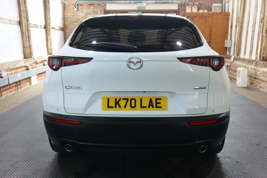 Mazda CX-30 2.0 Skyactiv-g Mhev Sport Lux Euro 6 S S White #5