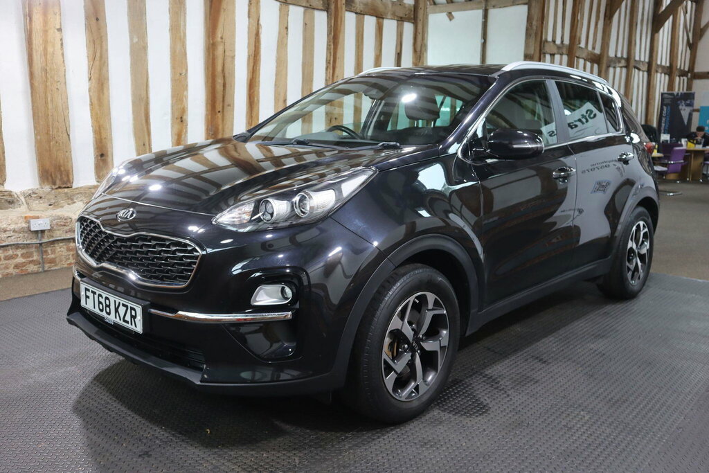 Kia Sportage 1.6 Crdi 2 Euro 6 S S FT68KZR Black #3