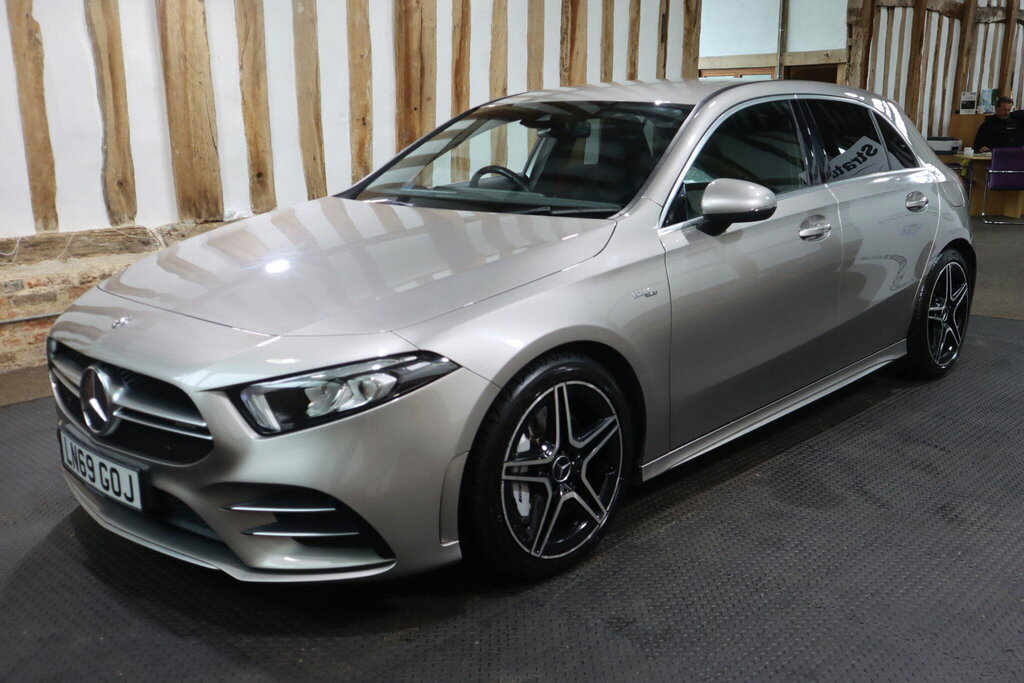 Mercedes-Benz A Class 2.0 A35 Amg Spds Dct 4Matic Euro 6 S S LN69GOJ Silver #3