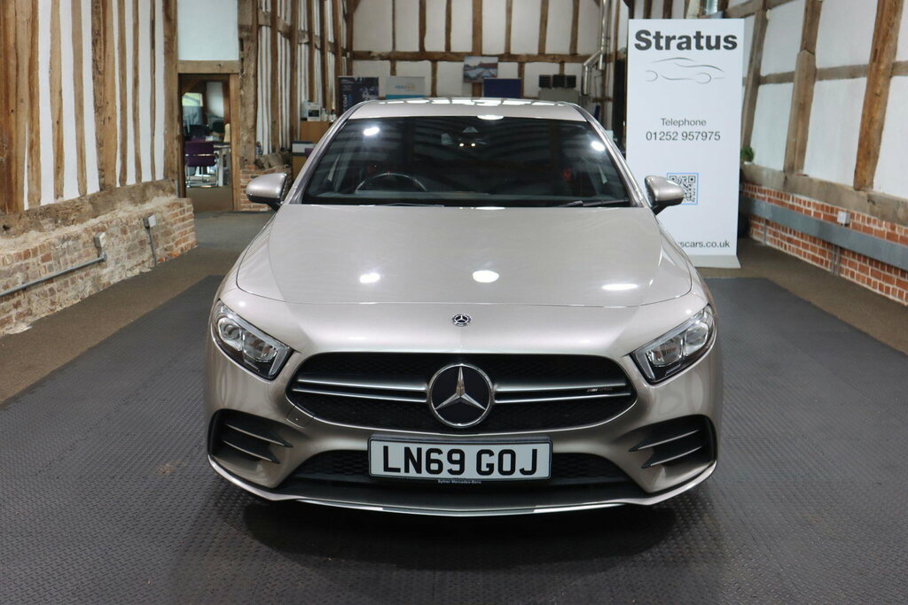 Mercedes-Benz A Class 2.0 A35 Amg Spds Dct 4Matic Euro 6 S S LN69GOJ Silver #2