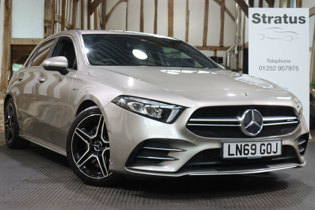 Mercedes-Benz A Class 2.0 A35 Amg Spds Dct 4Matic Euro 6 S S Silver