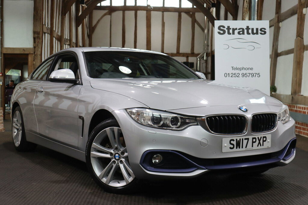 BMW 4 Series 2.0 420D Sport Xdrive Euro 6 S S Silver