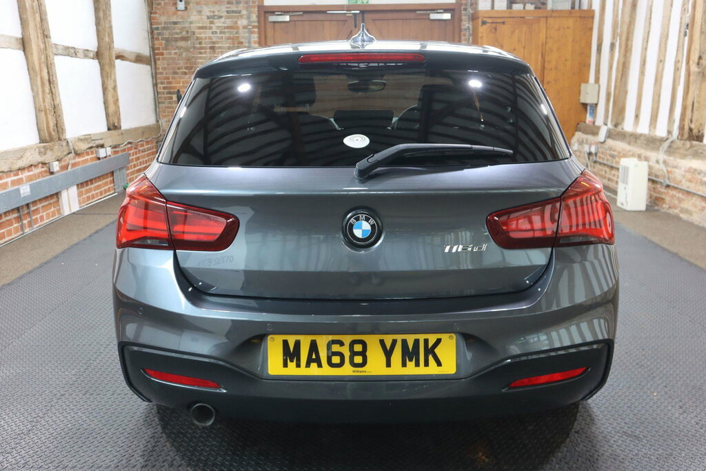 BMW 1 Series 1.5 116D M Sport Shadow Edition Euro 6 S S MA68YMK Grey #5