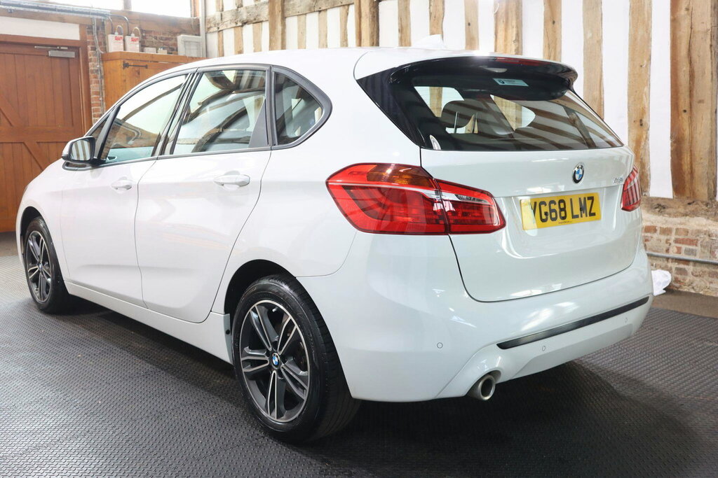 BMW 2 Series Active Tourer 1.5 218I Sport Euro 6 S S YG68LMZ White #4