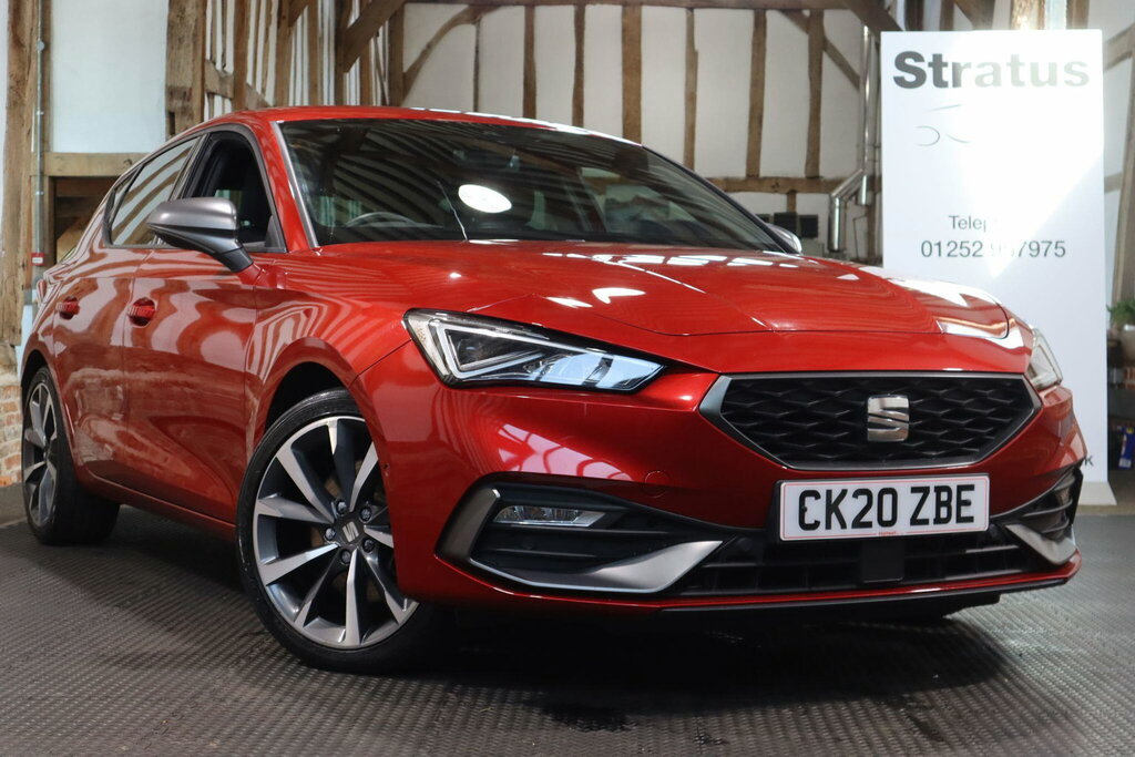 Seat Leon 1.5 Etsi Mhev Fr First Edition Dsg Euro 6 S S Red