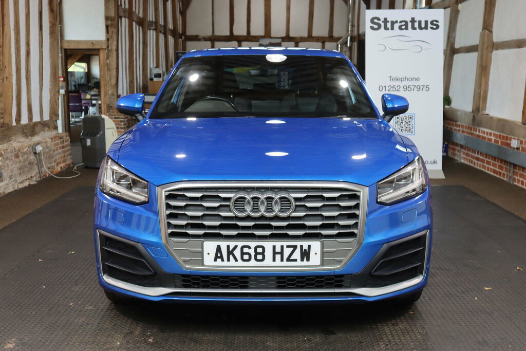 Audi Q2 1.6 Tdi 30 S Line Euro 6 S S AK68HZW Blue #2