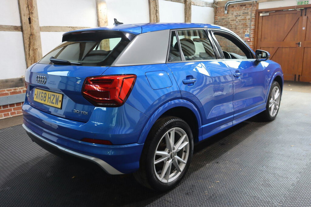 Audi Q2 1.6 Tdi 30 S Line Euro 6 S S AK68HZW Blue #6