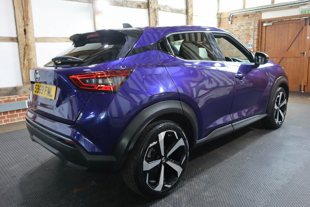 Nissan Juke 1.0 Dig-t Tekna Euro 6 S S SB69FNL Blue #6