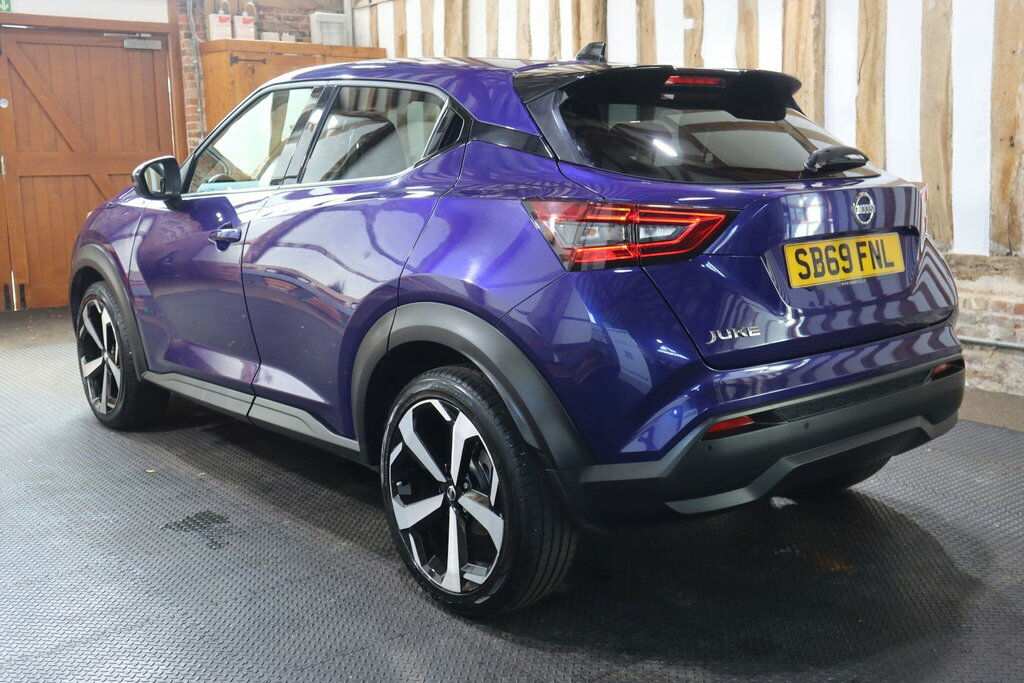 Nissan Juke 1.0 Dig-t Tekna Euro 6 S S SB69FNL Blue #4