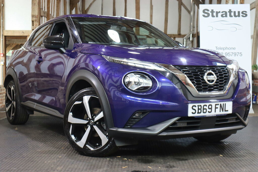 Nissan Juke 1.0 Dig-t Tekna Euro 6 S S Blue