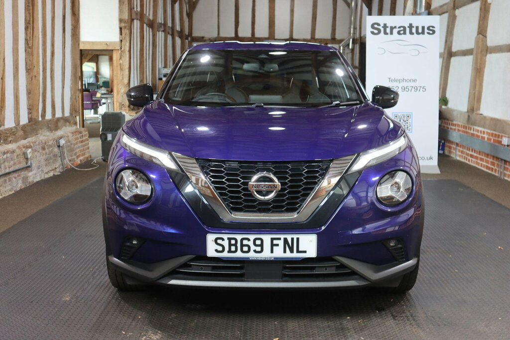 Nissan Juke 1.0 Dig-t Tekna Euro 6 S S SB69FNL Blue #2