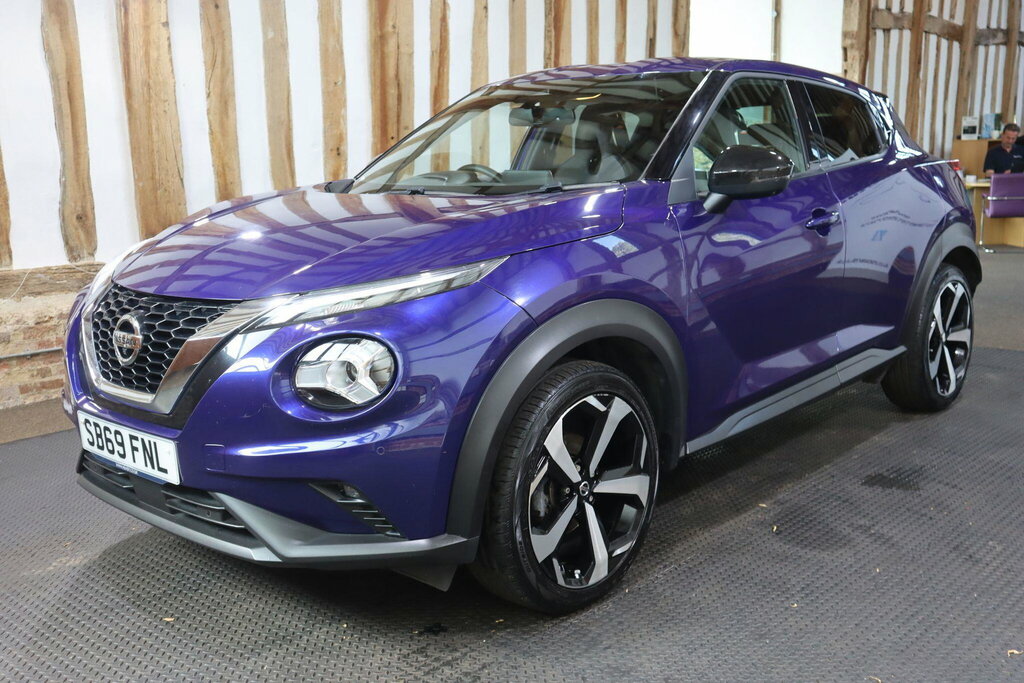 Nissan Juke 1.0 Dig-t Tekna Euro 6 S S SB69FNL Blue #3