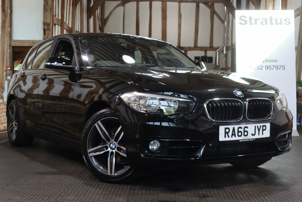 BMW 1 Series 1.5 118I Sport Euro 6 S S Black