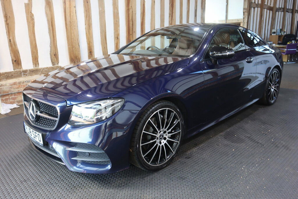 Mercedes-Benz E Class 2.0 E220d Amg Line Premium Plus G-tronic Euro 6 FL18SFO Blue #3